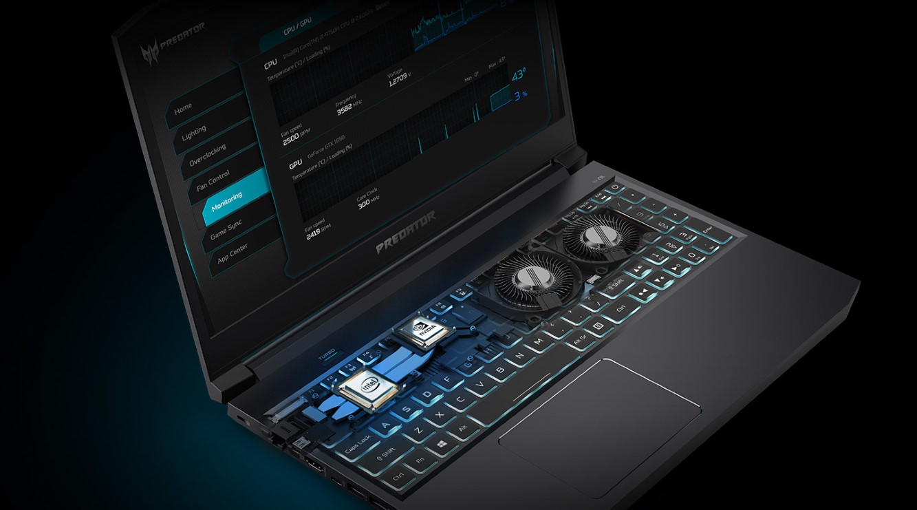 Herný notebook Acer Predator Triton 300