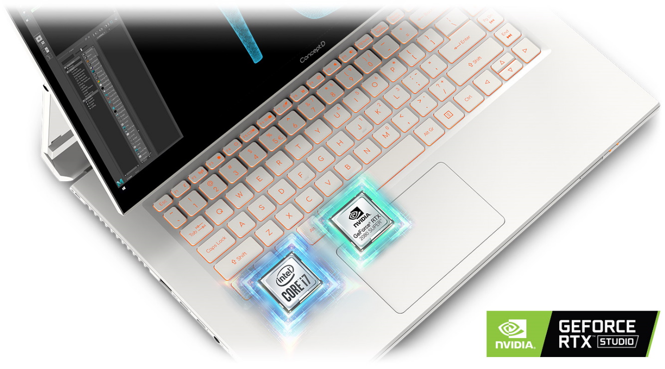 Konvertibilný notebook Acer ConceptD 7 Ezel 