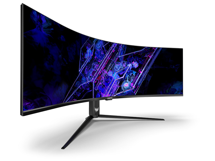 Acer predstavuje zakrivené monitory OLED a MiniLED pre hráčov