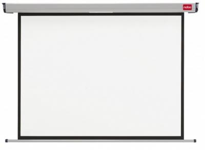 NOBO Plátno 144x108 matné biele 4:3