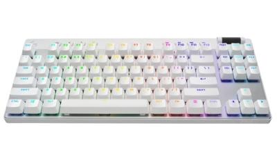 LOGITECH G Pro X TKL LightSpeed bezdrôtová klávesnica US biela