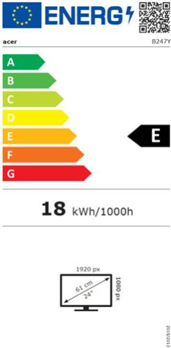 ACER Vero B247Ybmiprxv 23,8"