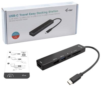 i-tec USB-C Travel Easy Dock 4K HDMI + PD 60W