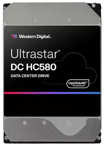 Western Digital 3,5" HDD 22TB Ultrastar DC HC580 512MB SATA, Base (SE)