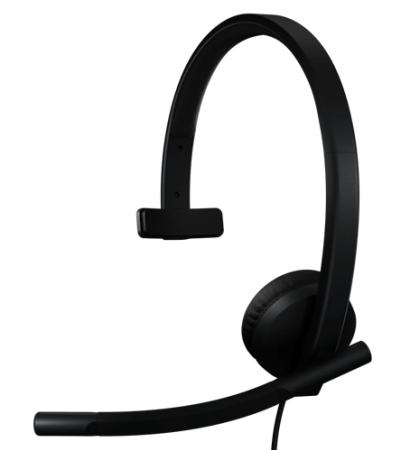 LOGITECH H570e USB-C Mono Headset - Teams Version