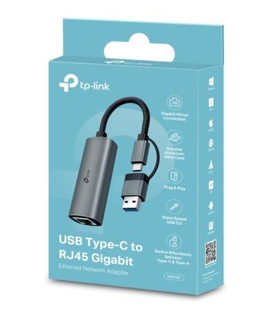 TP-Link UE310C USB-A/USB-C - RJ45