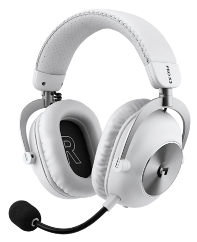 LOGITECH PRO X 3 Lightspeed White slúchadlá