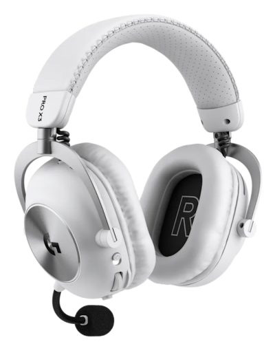 LOGITECH PRO X 3 Lightspeed White slúchadlá