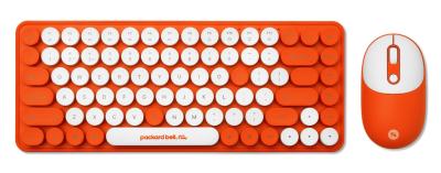 ACER Set bezdrôtovej klávesnice a myši Packard Bell The Dot  Orange US