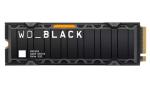 Western Digital SSD M.2 PCIe 2TB Black SN850X NVMe s chladičom